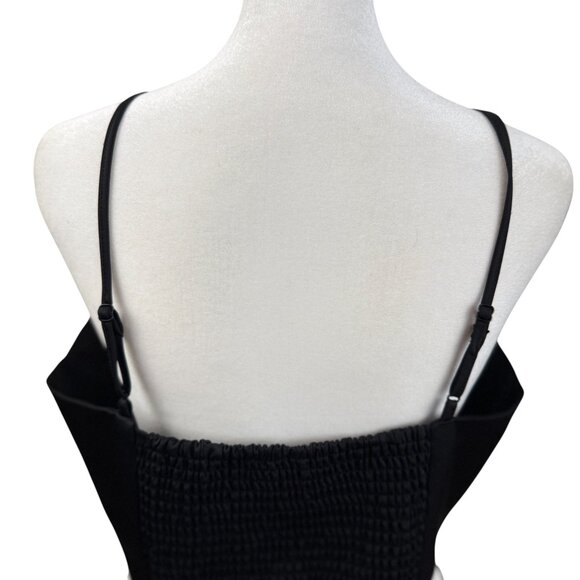 Rachel Zoe Black Organza Floral Top & Slip Skirt Set – Medium - Picture 7 of 9